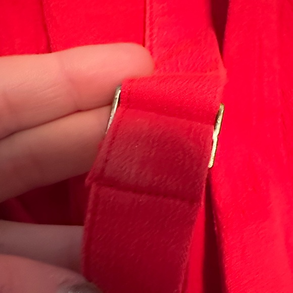 Abercrombie & Fitch Vibrant Red Midi Dress - Picture 7 of 7